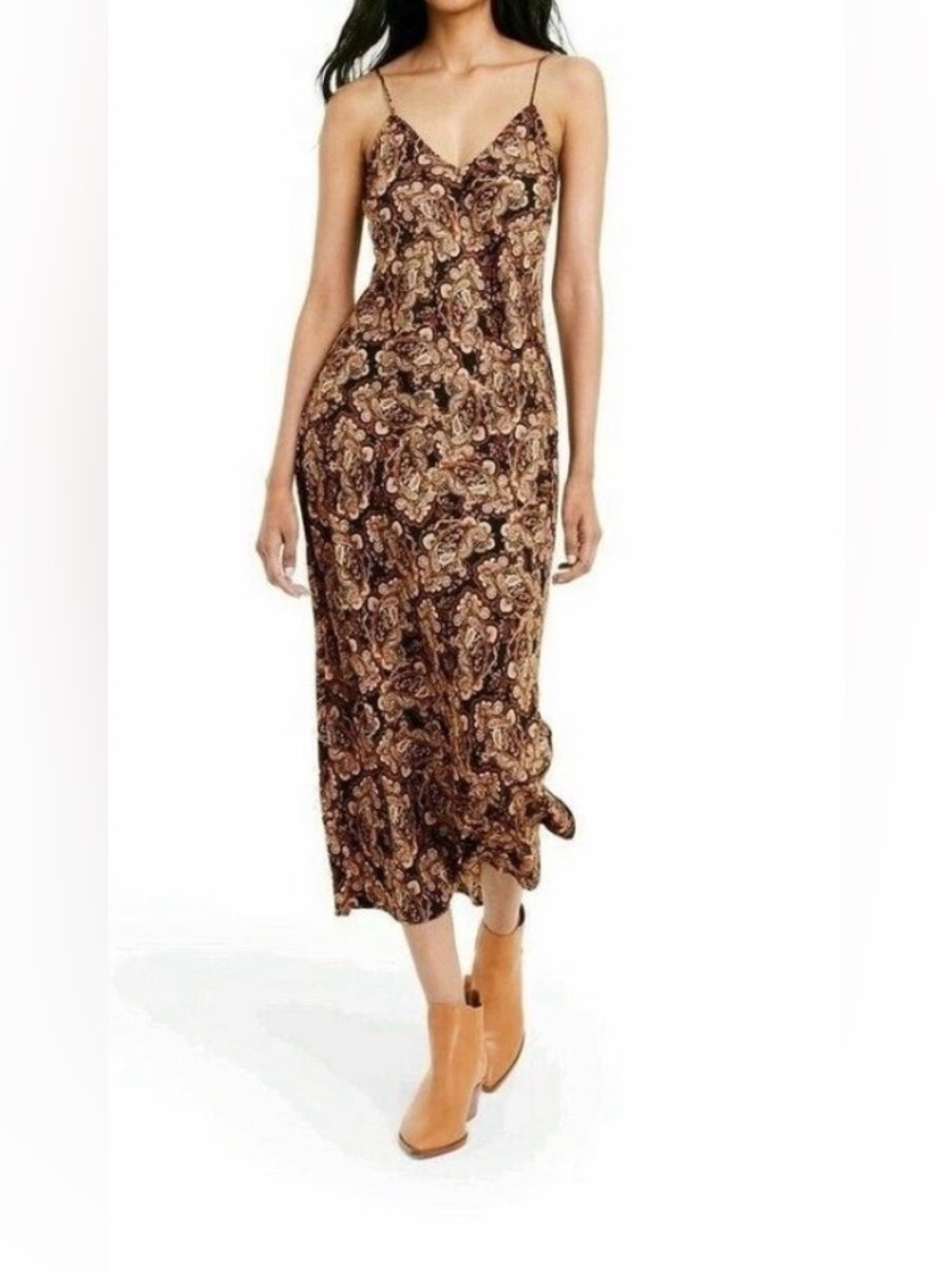EUC Nili Logan x Target Paisley Slip Dress size L
